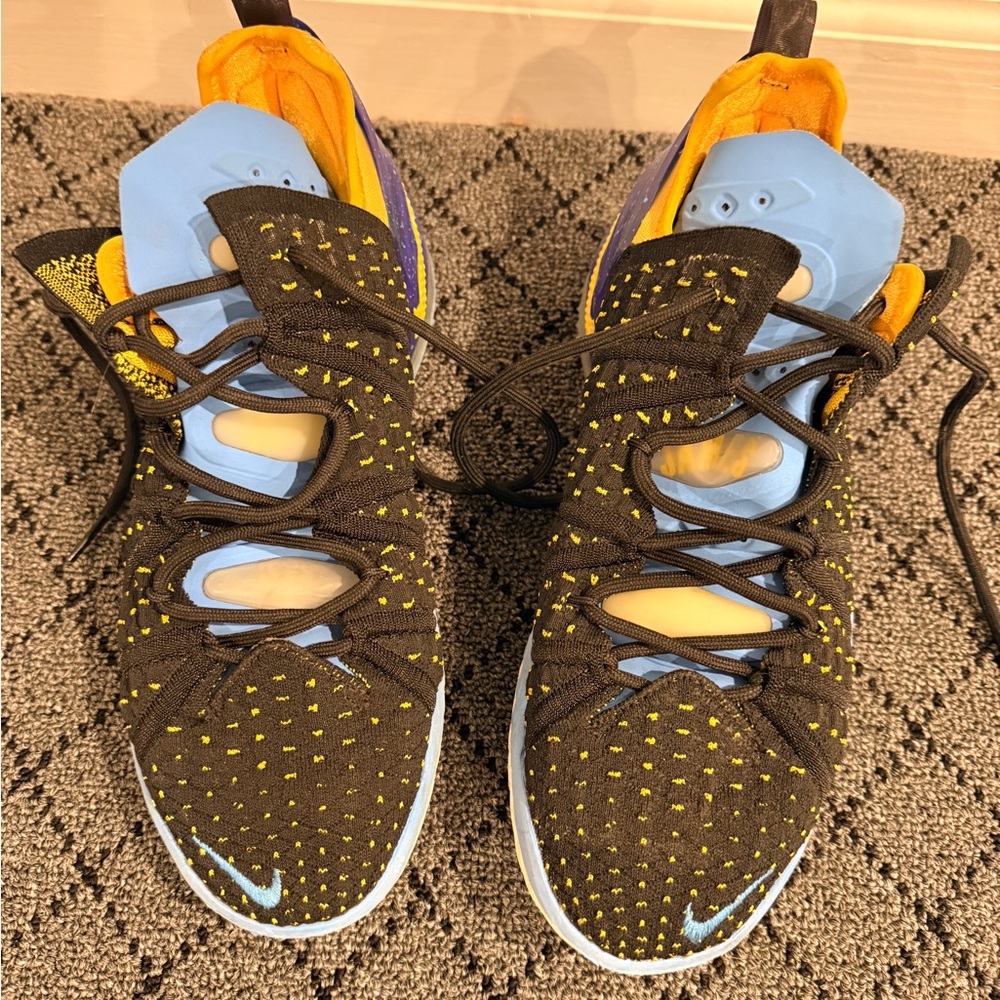 Black and Yellow Athletic Sneakers- Nike LeBron